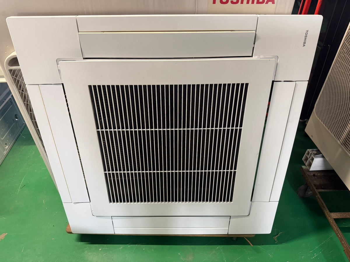 CC TOSHIBA 天カセシングル 2021年製 6馬力相当 在庫4台 黒のパネルも在庫あり