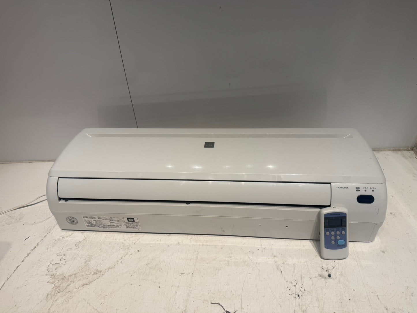451　CORONA　2023年製　6～8畳用　冷房専用エアコン　RC-2223R