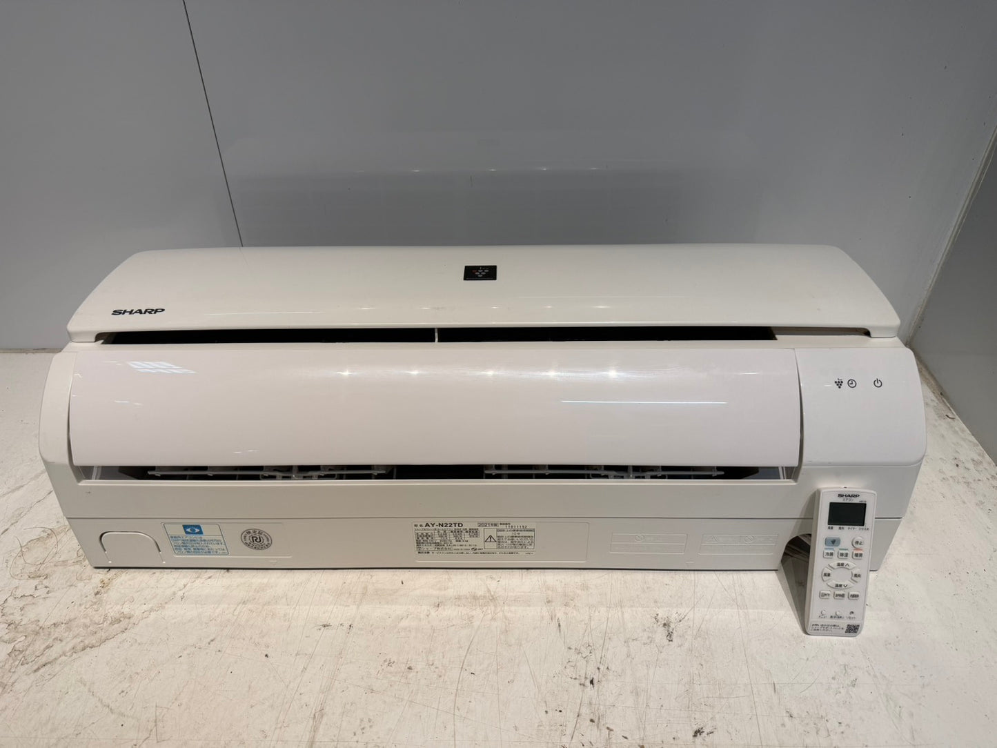 455　SHARP　2021年製　6～8畳用　AY-N22TD