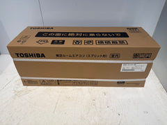 458　TOSHIBA　2025年製　6～8畳用　RAS-2215T-W　新品未開封　保証書付き