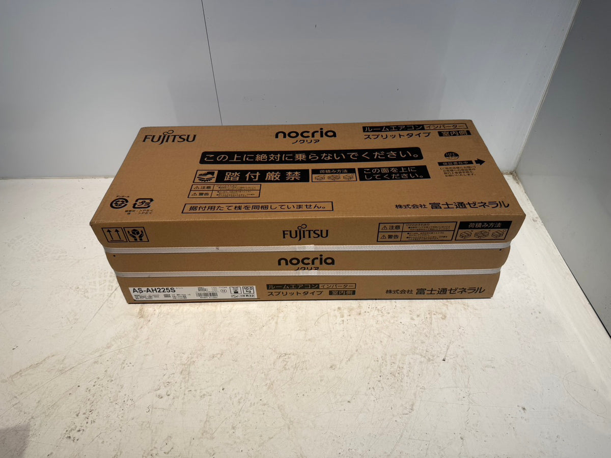 589　FUJITSU　2025年製　6～8畳用　AS-AH225S　新品未開封　メーカー保証付き　在庫５台
