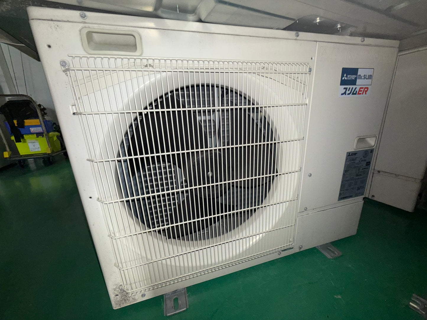 O　三菱ELECTRIC　天吊りエアコン　2022年製　3馬力相当